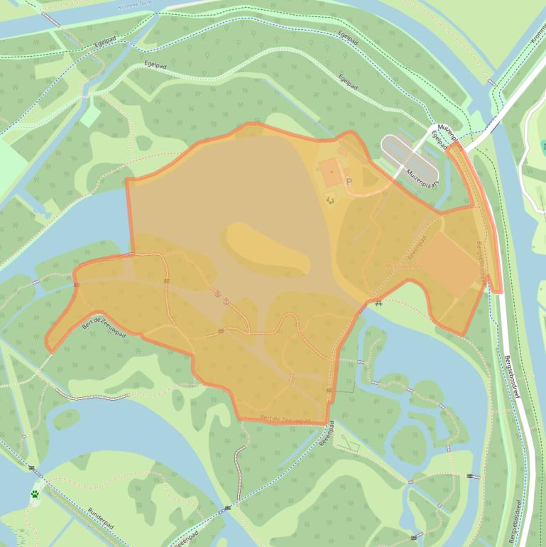 Kaart van postcodegebied 2661GN.