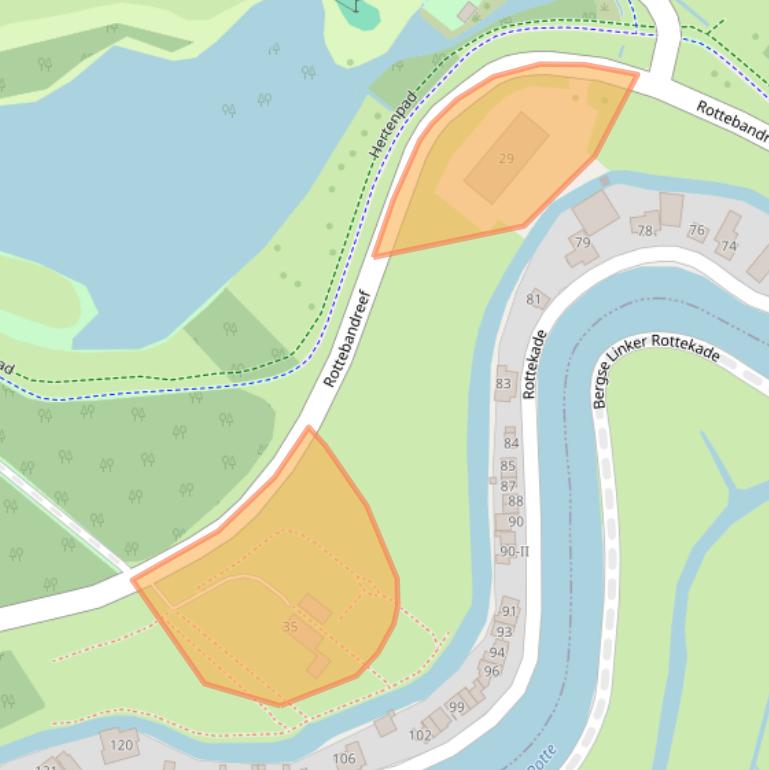 Kaart van postcodegebied 2661GS.