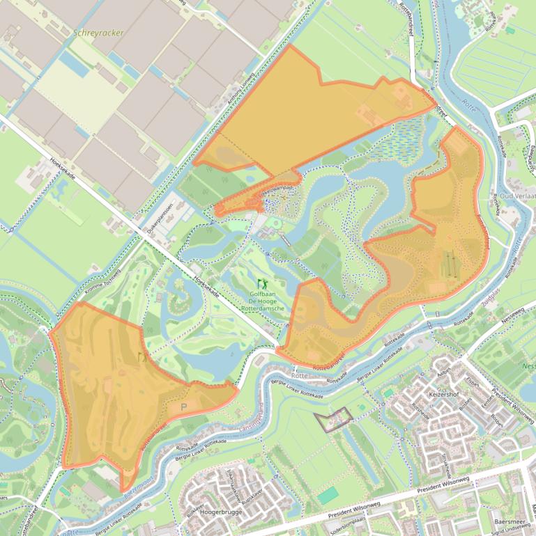Kaart van postcodegebied 2661JK.