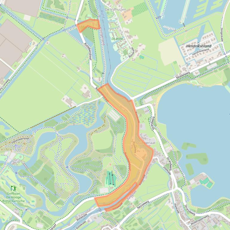 Kaart van postcodegebied 2661JM.