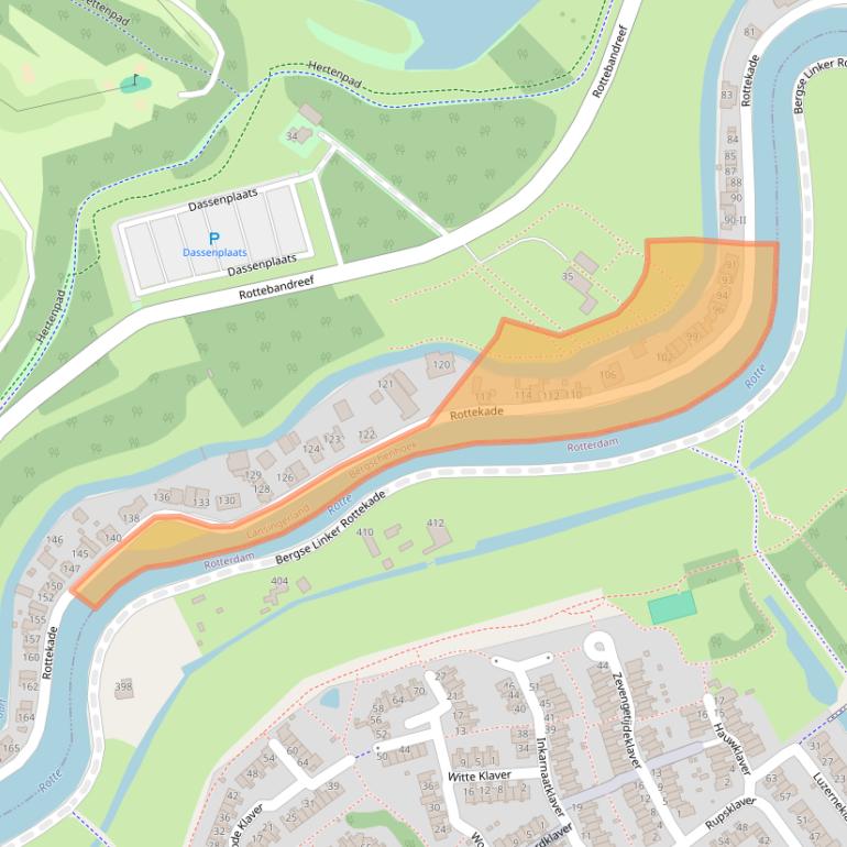 Kaart van postcodegebied 2661JR.
