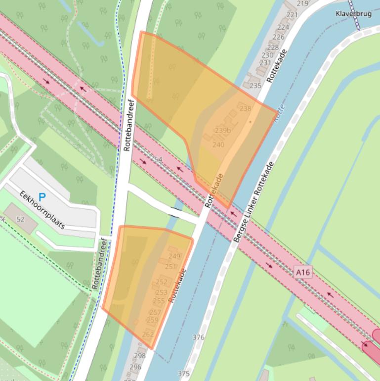 Kaart van postcodegebied 2661JX.