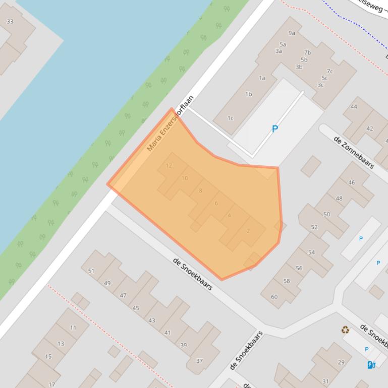 Kaart van postcodegebied 2661KH.