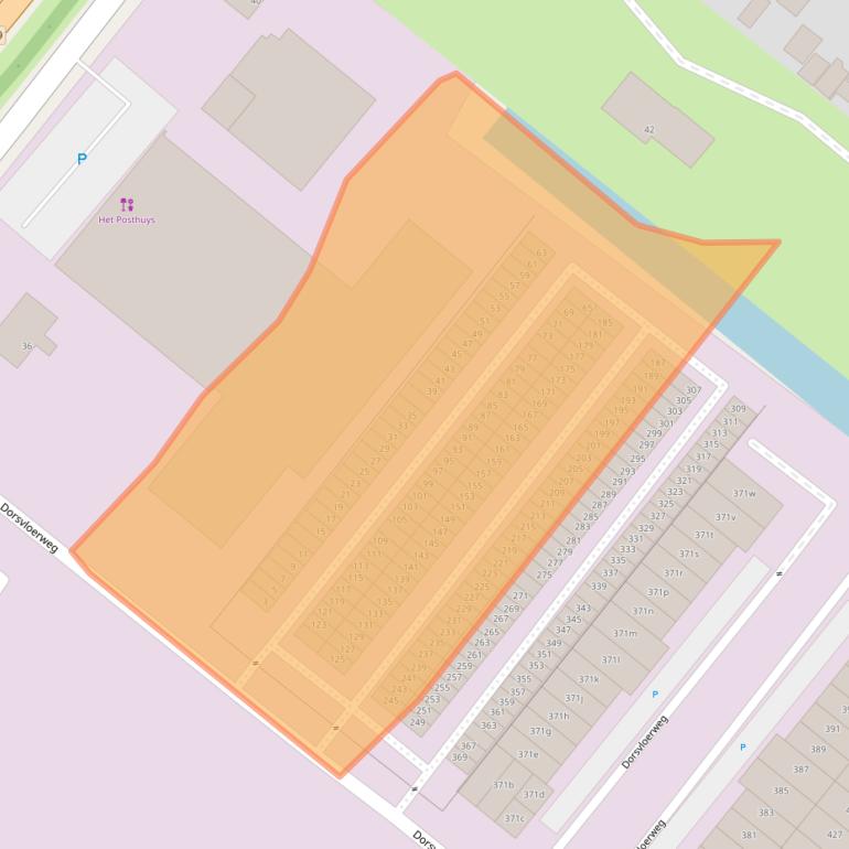 Kaart van postcodegebied 2661MM.