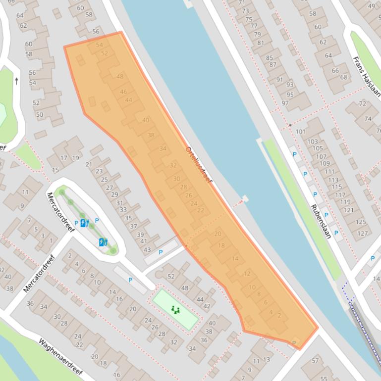 Kaart van postcodegebied 2661RL.