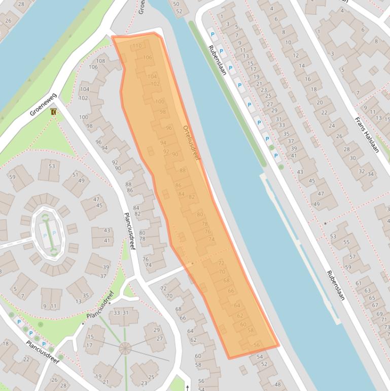 Kaart van postcodegebied 2661RM.