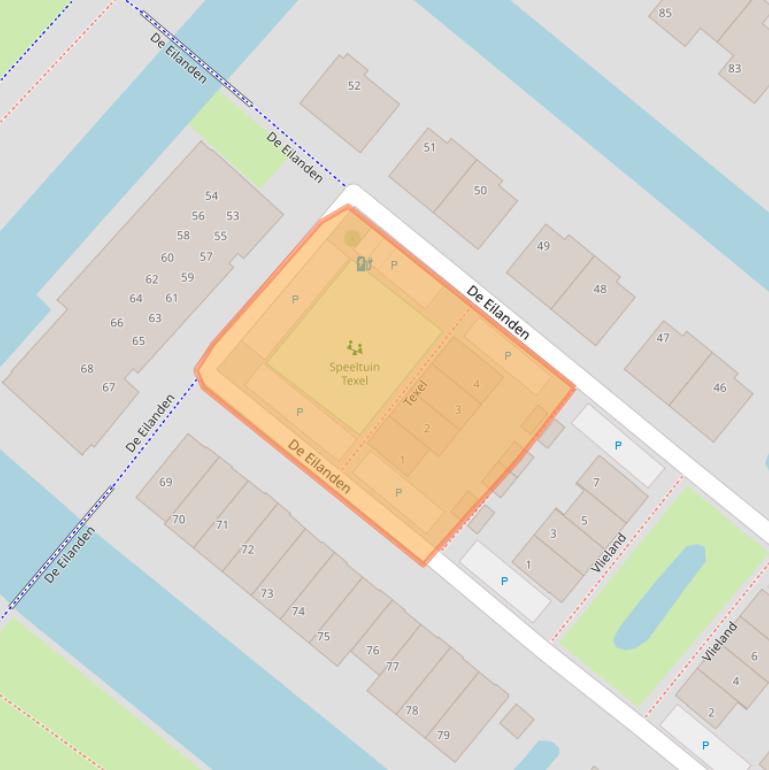 Kaart van postcodegebied 2662AR.