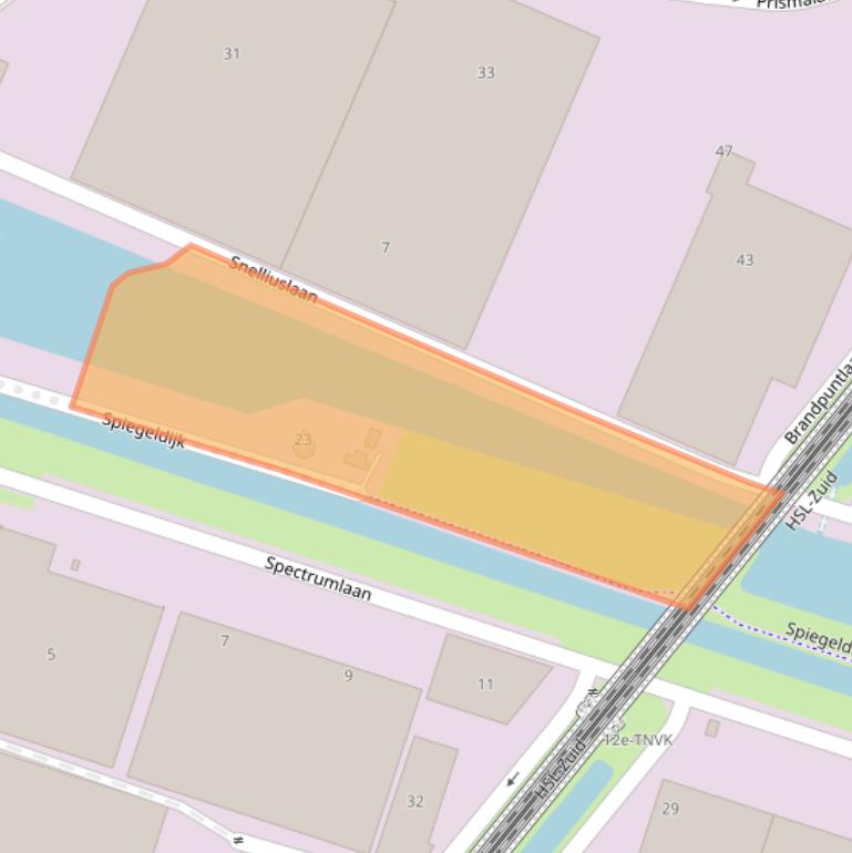 Kaart van postcodegebied 2665ME.