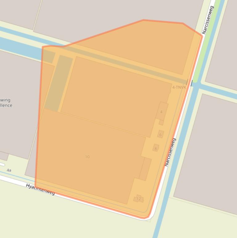 Kaart van postcodegebied 2665NA.