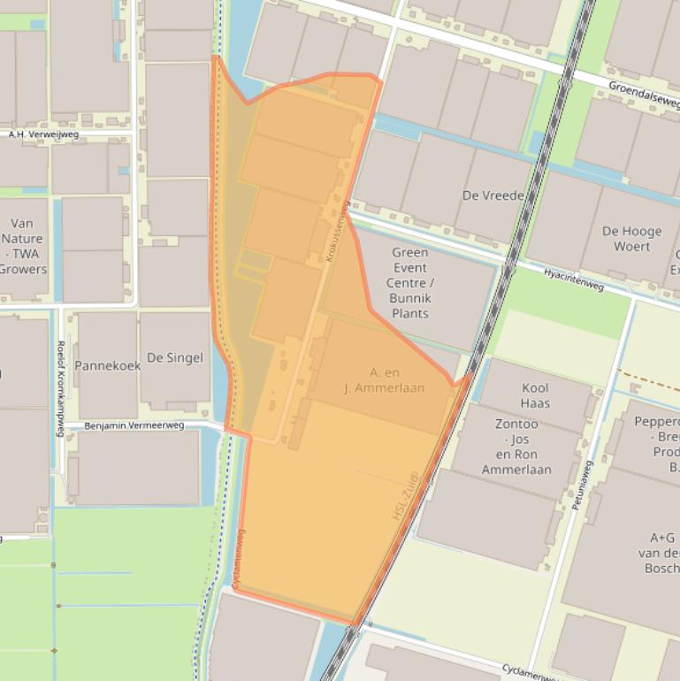 Kaart van postcodegebied 2665ND.