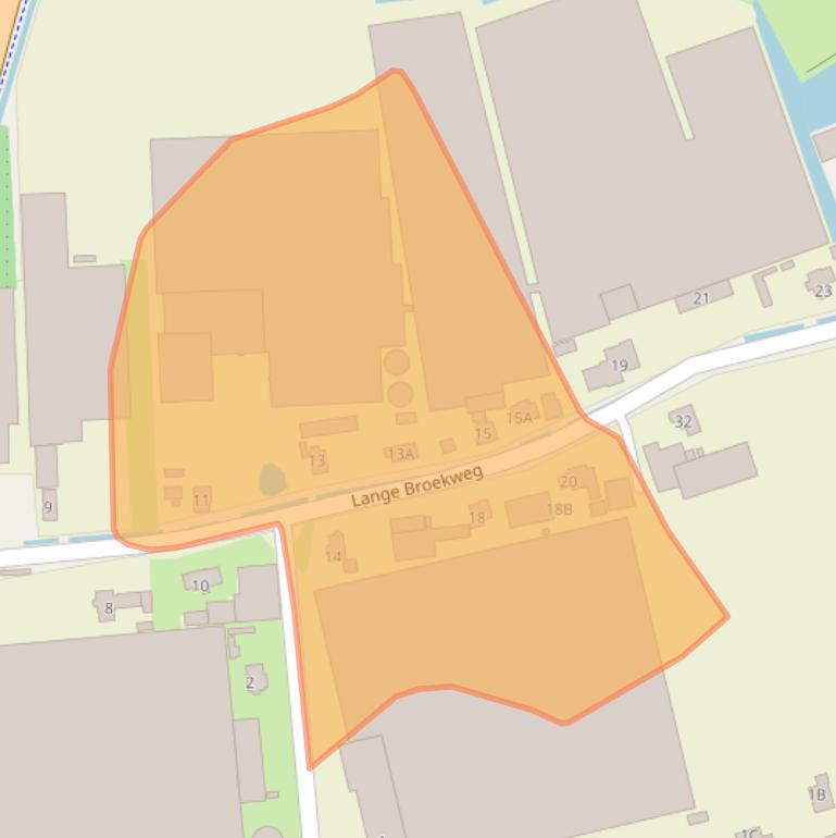 Kaart van postcodegebied 2671DS.