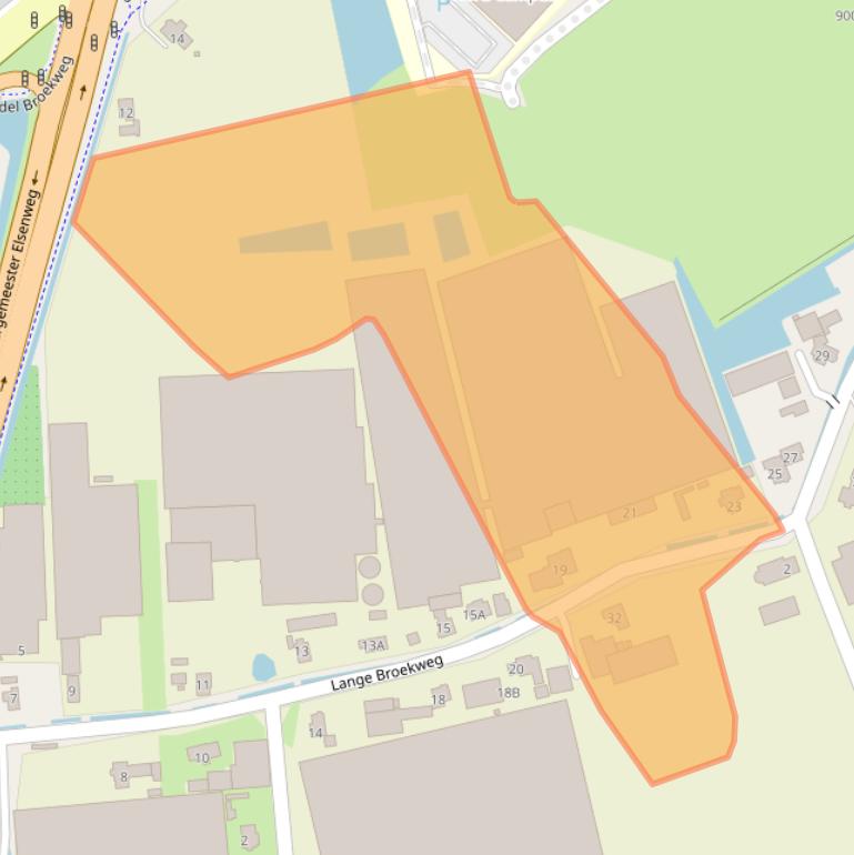 Kaart van postcodegebied 2671DT.