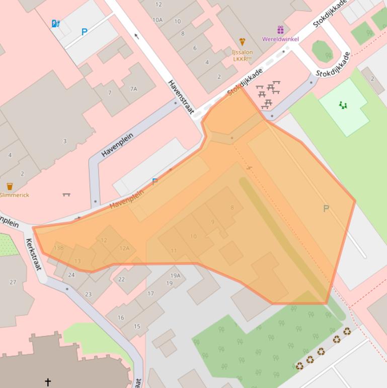 Kaart van postcodegebied 2671GV.