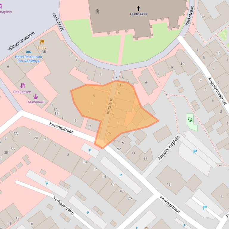 Kaart van postcodegebied 2671HD.