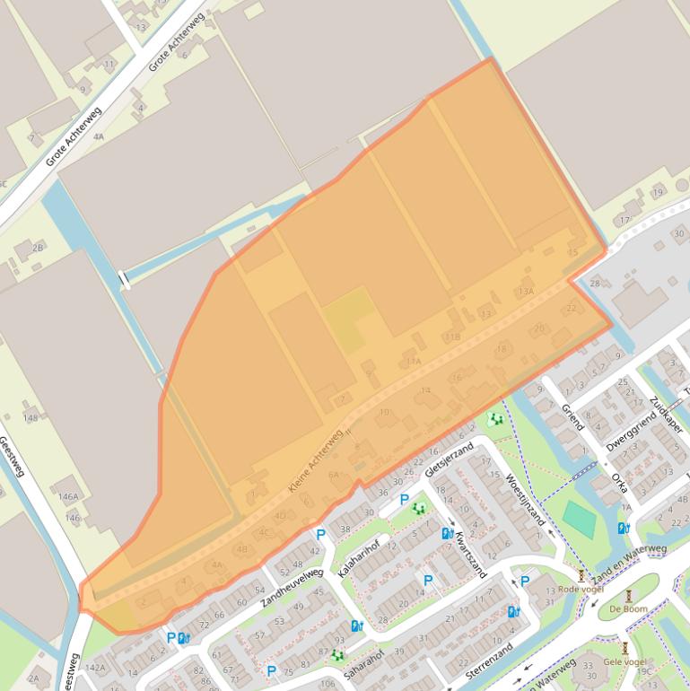 Kaart van postcodegebied 2671LS.