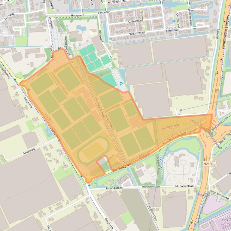 Kaart van postcodegebied 2671NZ.