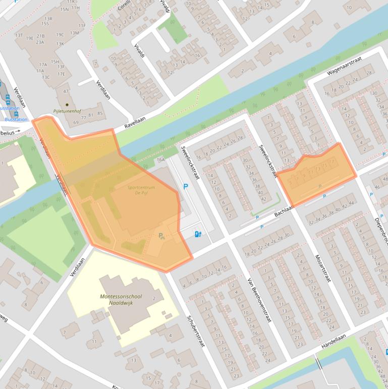 Kaart van postcodegebied 2671TJ.