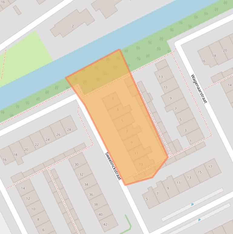 Kaart van postcodegebied 2671TP.