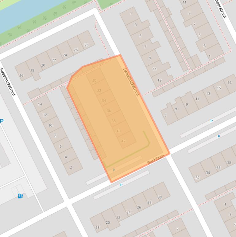 Kaart van postcodegebied 2671TS.