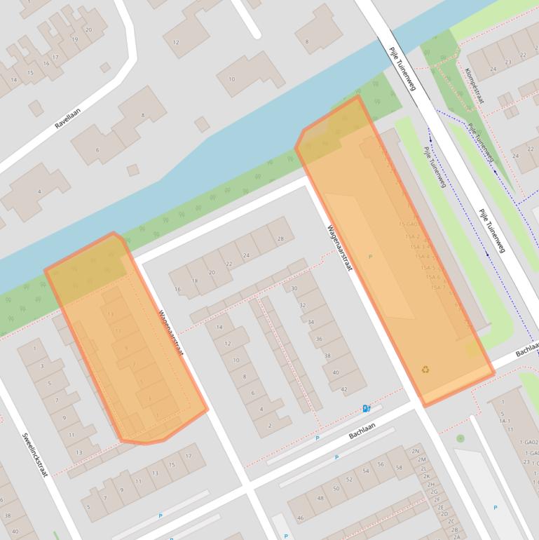 Kaart van postcodegebied 2671TT.