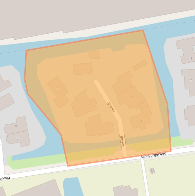 Kaart van postcodegebied 2673AB.