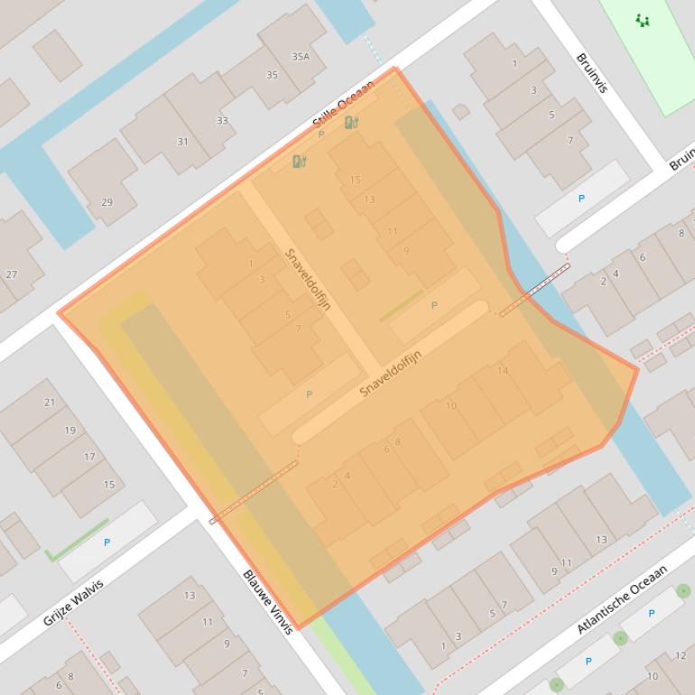 Kaart van postcodegebied 2673CG.