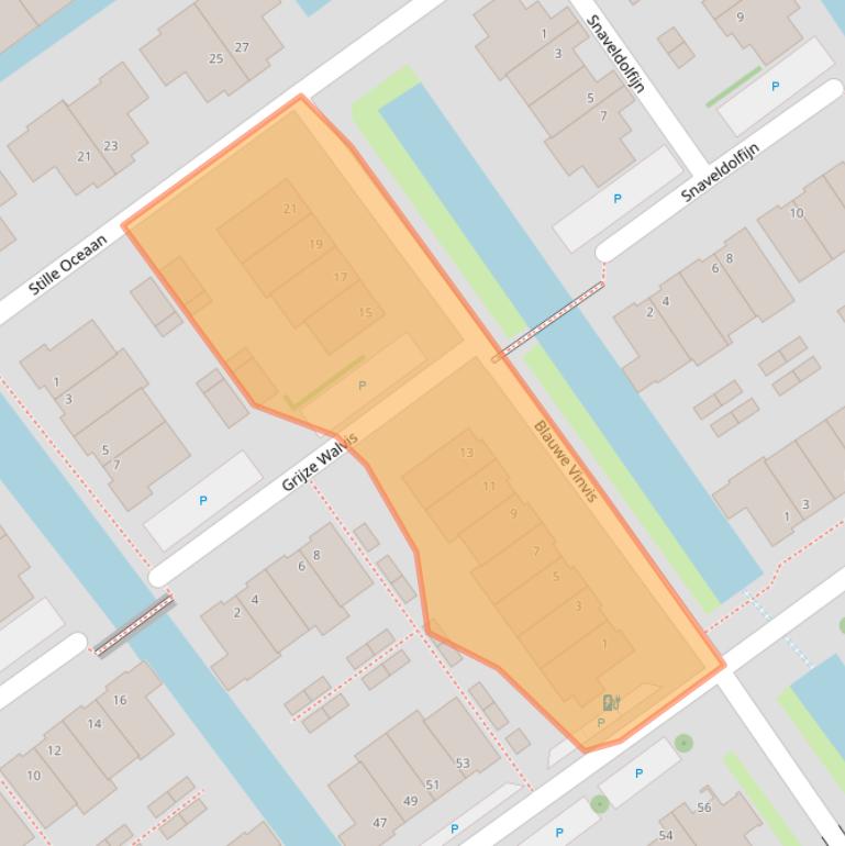 Kaart van postcodegebied 2673CH.