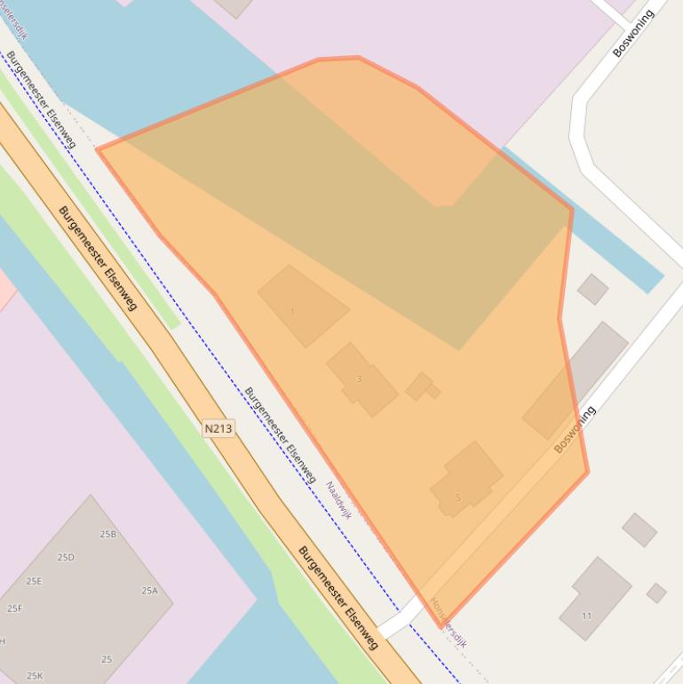 Kaart van postcodegebied 2675AA.