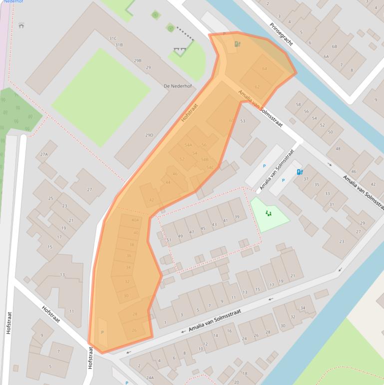 Kaart van postcodegebied 2675AL.