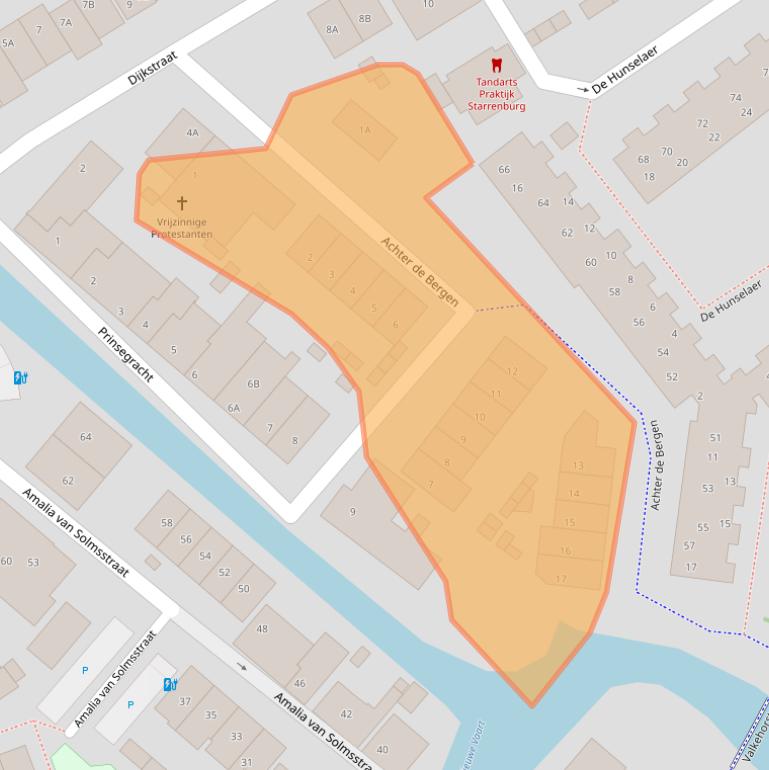 Kaart van postcodegebied 2675AS.