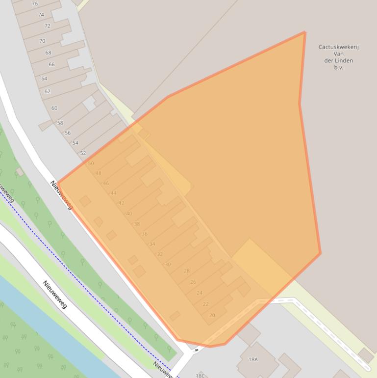 Kaart van postcodegebied 2675BH.