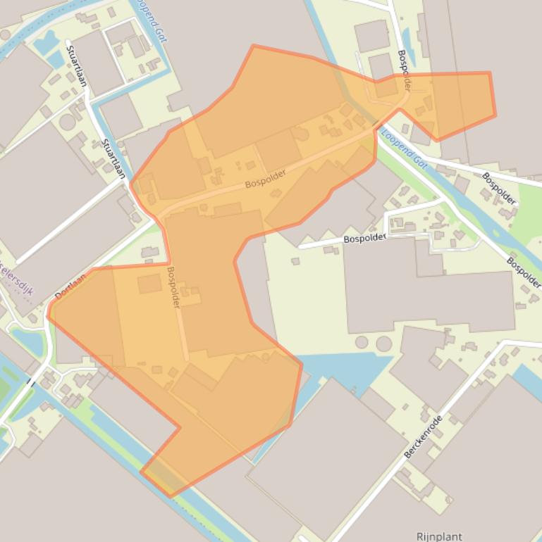 Kaart van postcodegebied 2675BM.