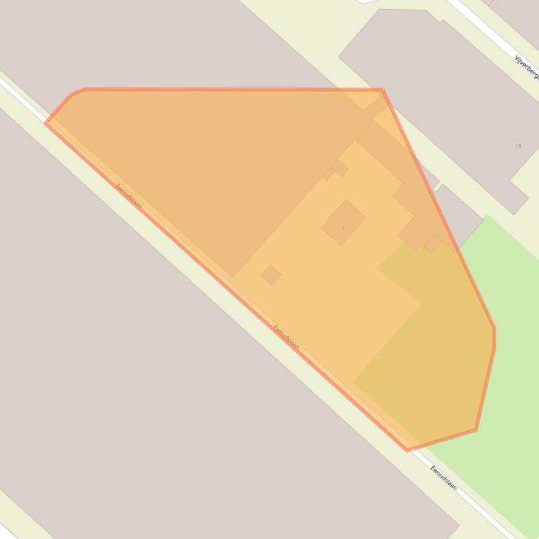 Kaart van postcodegebied 2675KT.