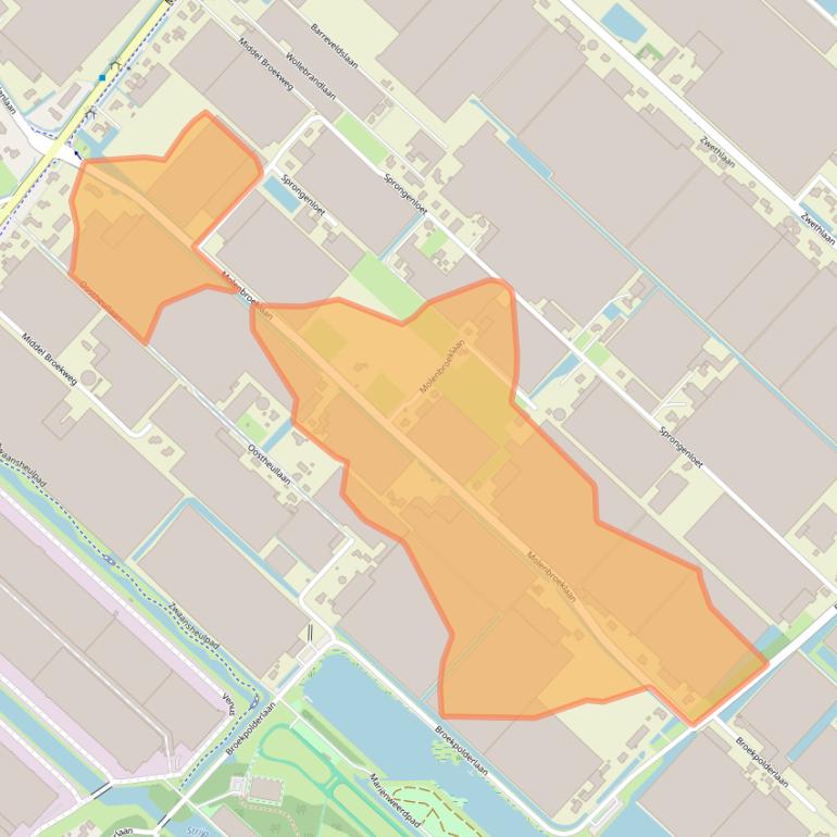 Kaart van postcodegebied 2675LH.