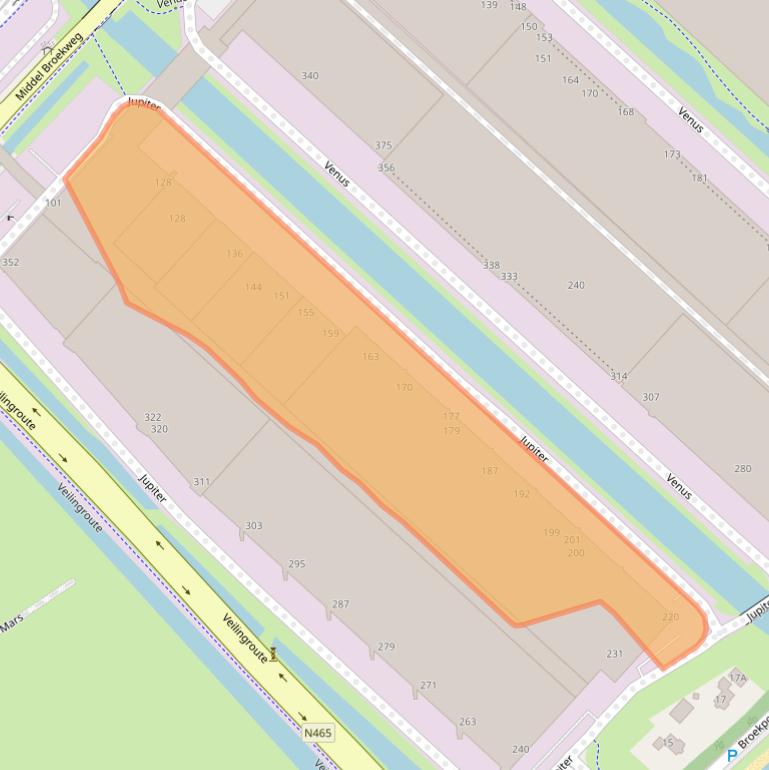 Kaart van postcodegebied 2675LV.