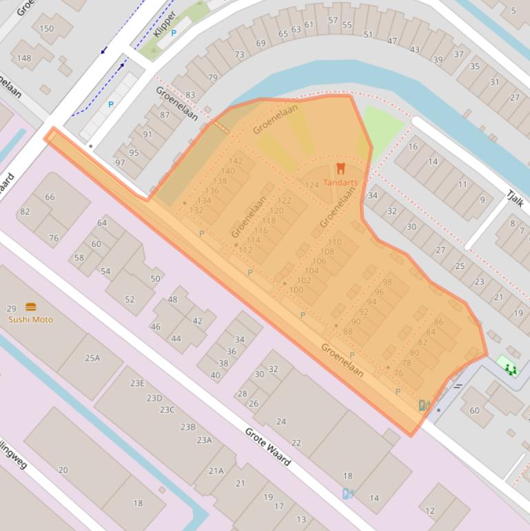 Kaart van postcodegebied 2675RS.