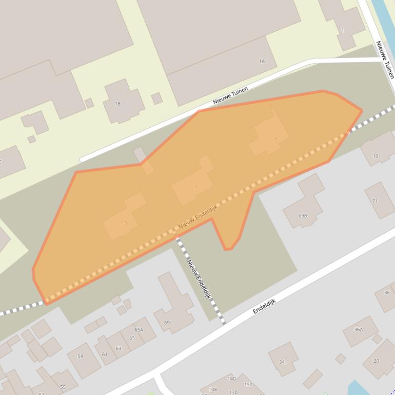 Kaart van postcodegebied 2675SC.