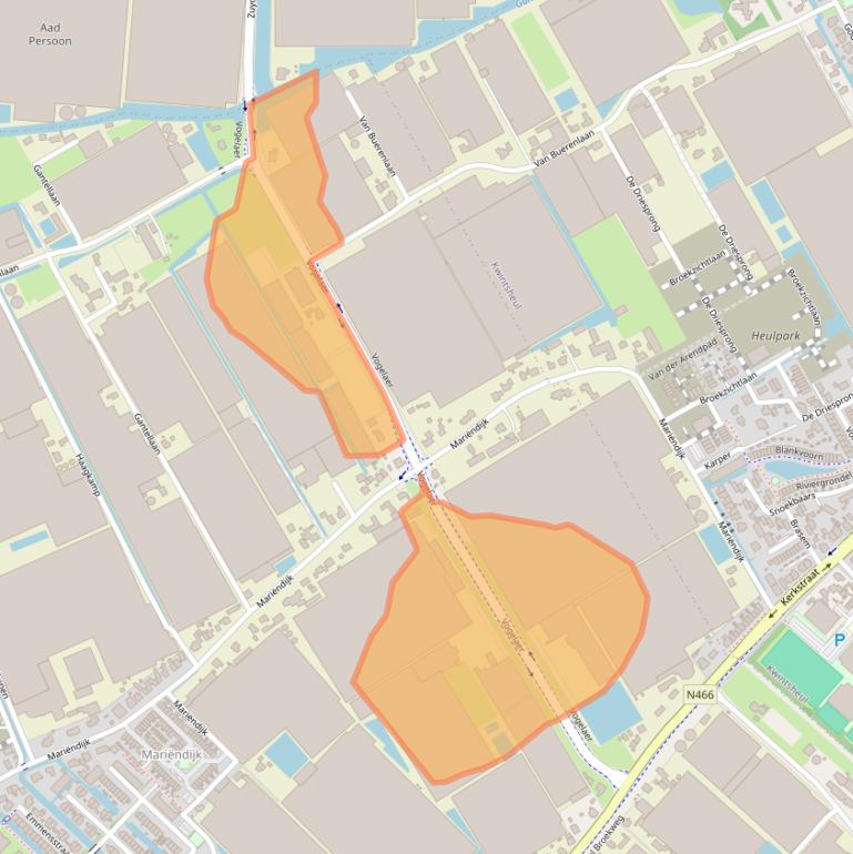 Kaart van postcodegebied 2675SH.