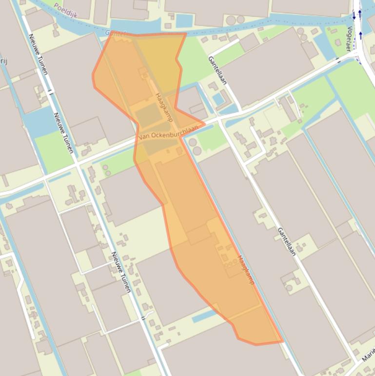 Kaart van postcodegebied 2675SK.