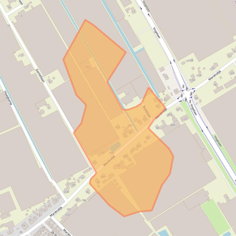 Kaart van postcodegebied 2675SX.