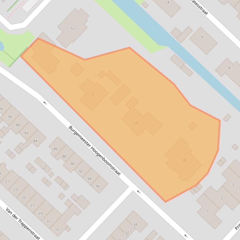 Kaart van postcodegebied 2675TD.