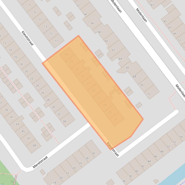 Kaart van postcodegebied 2675VH.