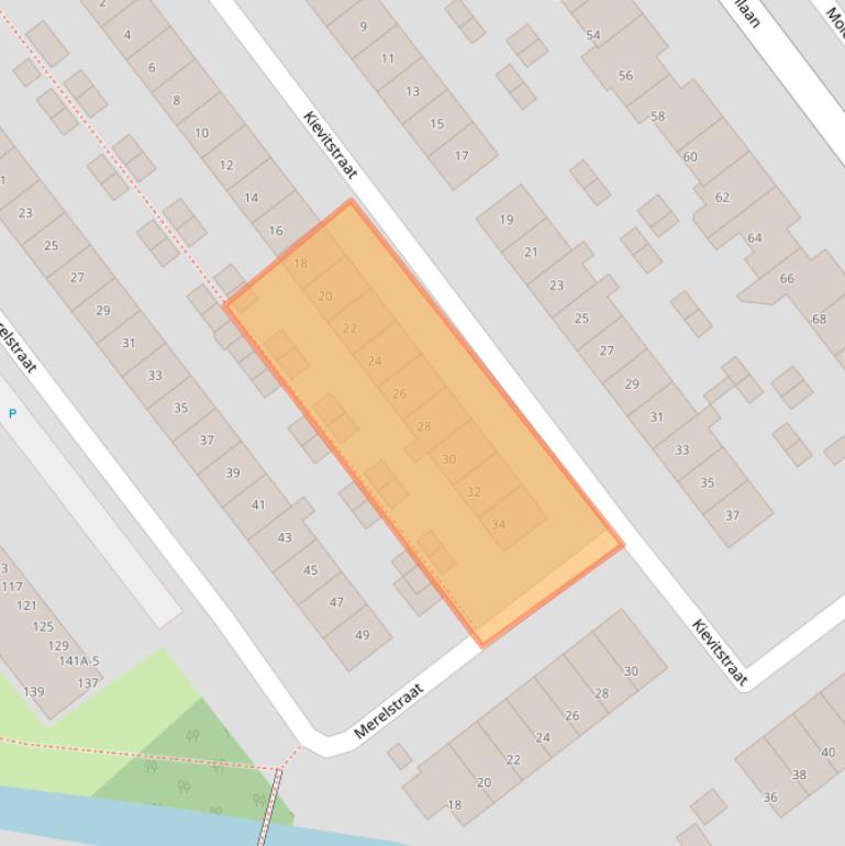 Kaart van postcodegebied 2675VK.