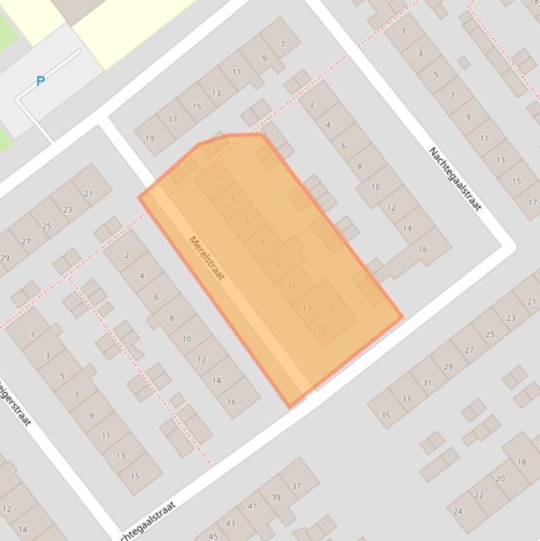 Kaart van postcodegebied 2675VM.