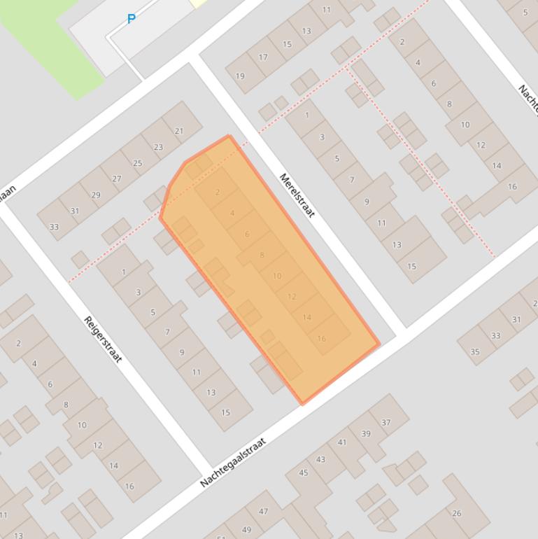 Kaart van postcodegebied 2675VP.