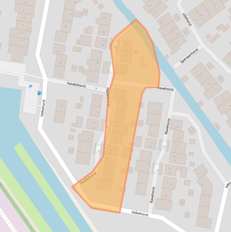 Kaart van postcodegebied 2675WC.