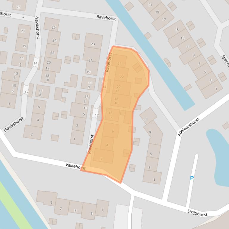 Kaart van postcodegebied 2675WH.