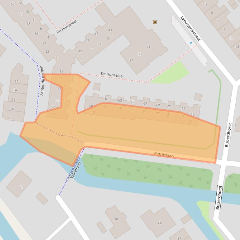 Kaart van postcodegebied 2675XK.