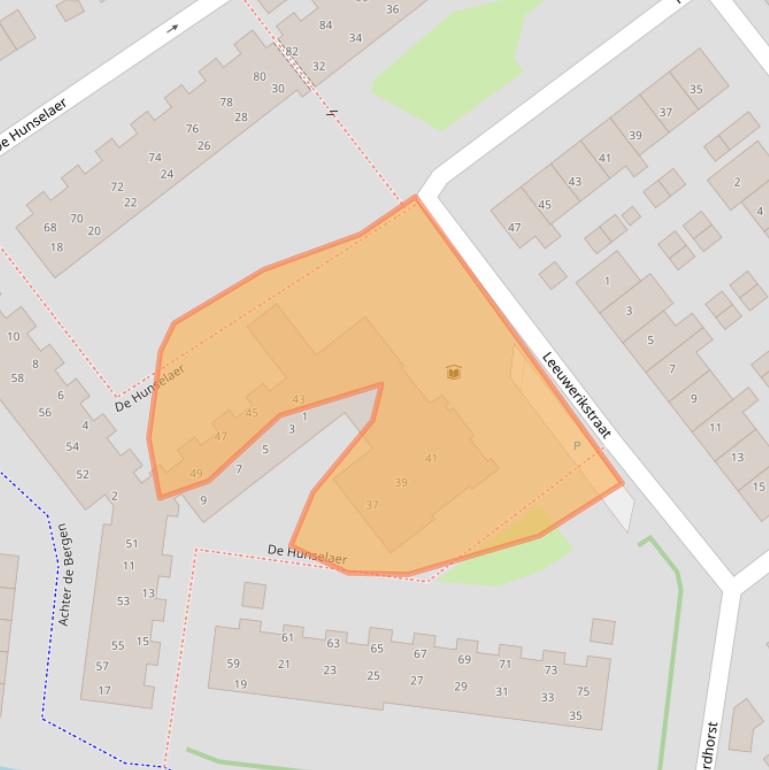 Kaart van postcodegebied 2675XL.