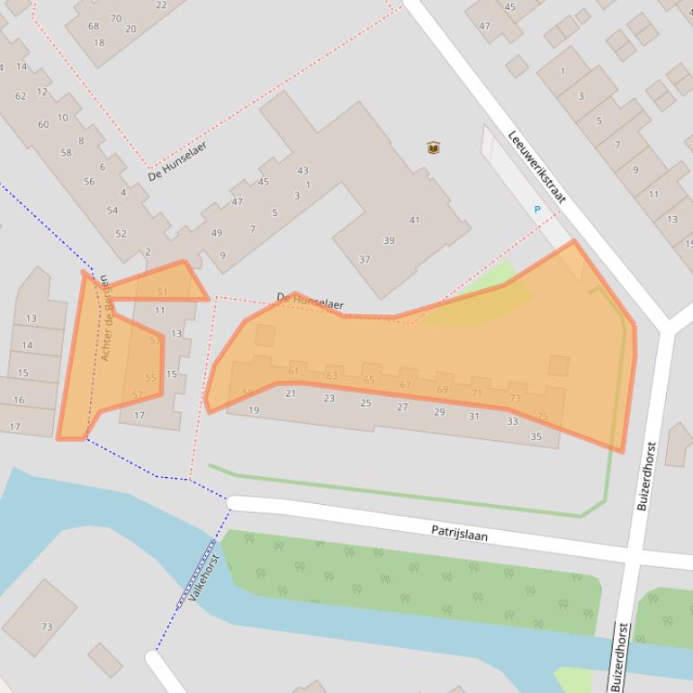 Kaart van postcodegebied 2675XM.